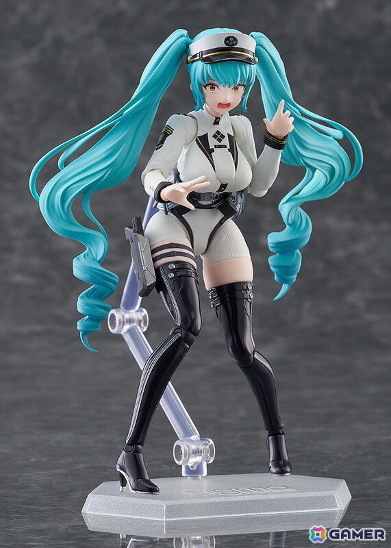 「勝利の女神：NIKKE」プリバティがアクションフィギュアシリーズ「figma」に登場！アサルトライフルやハンドガン、「しゃがみ脚」パーツも同梱の画像10