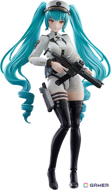 「勝利の女神：NIKKE」プリバティがアクションフィギュアシリーズ「figma」に登場！アサルトライフルやハンドガン、「しゃがみ脚」パーツも同梱の画像3