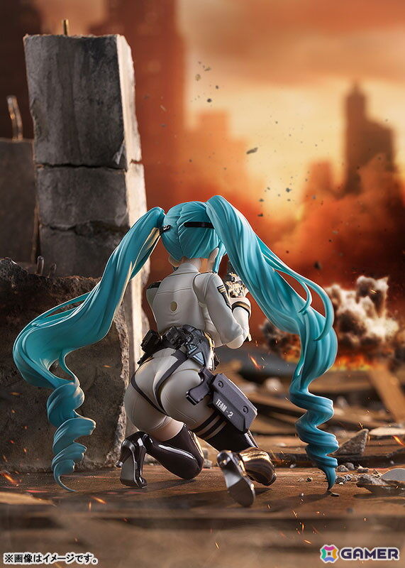 「勝利の女神：NIKKE」プリバティがアクションフィギュアシリーズ「figma」に登場！アサルトライフルやハンドガン、「しゃがみ脚」パーツも同梱の画像6
