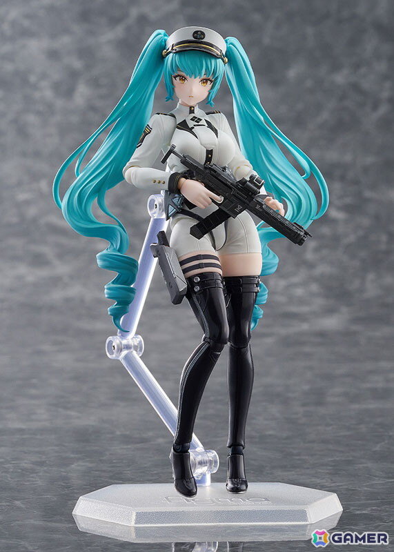「勝利の女神：NIKKE」プリバティがアクションフィギュアシリーズ「figma」に登場！アサルトライフルやハンドガン、「しゃがみ脚」パーツも同梱の画像9