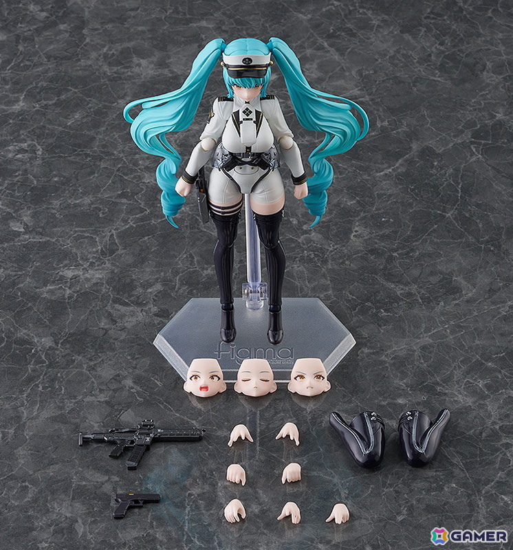 「勝利の女神:NIKKE」プリバティがアクションフィギュアシリーズ「figma」に登場!アサルトライフルやハンドガン、「しゃがみ脚」パーツも同梱の画像