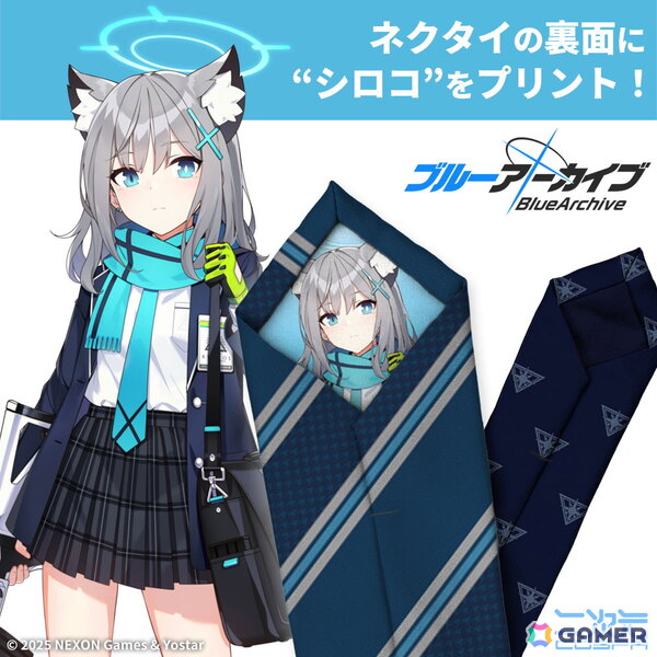 「ブルアカ」シロコとアルの刺繍パーカーをはじめ、ネクタイ、バッグ、Tシャツ、ワッペン、パスケース、メタルカラビナなどが登場！一部商品はコミケ先行販売もの画像