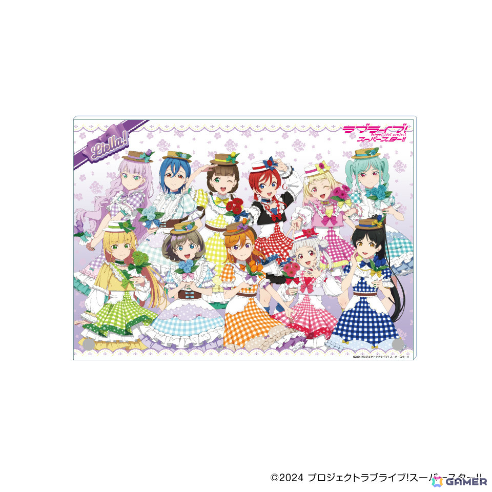 Liella!が新規描き下ろしで登場！「ラブライブ！」シリーズ×GiGO