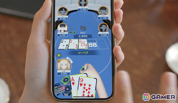 世界のヨコサワさん所属のPOKER ROOMとDeNAによるスマホポーカーゲーム「EDGE POKER」のプレイ映像が初公開！の画像2