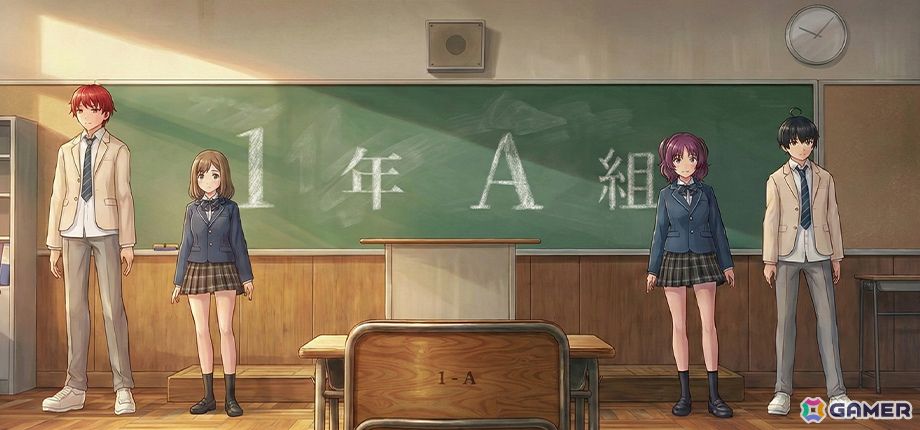 学校を舞台にした短編謎解きウォーキングシミュレーター「1年A組」のSteamページが公開！の画像