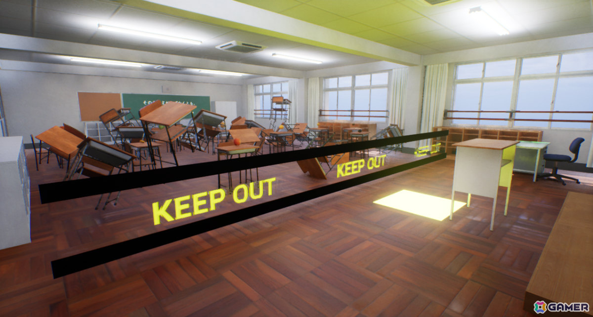学校を舞台にした短編謎解きウォーキングシミュレーター「1年A組」のSteamページが公開！の画像3