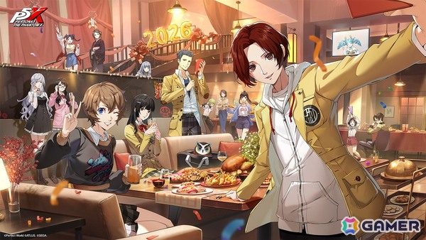「ペルソナ5: The Phantom X」年末年始＆ハーフアニバーサリーのプレゼントキャンペーン実施中！ジョーカーもピックアップ可能なキャラクターセレクトガチャもの画像1