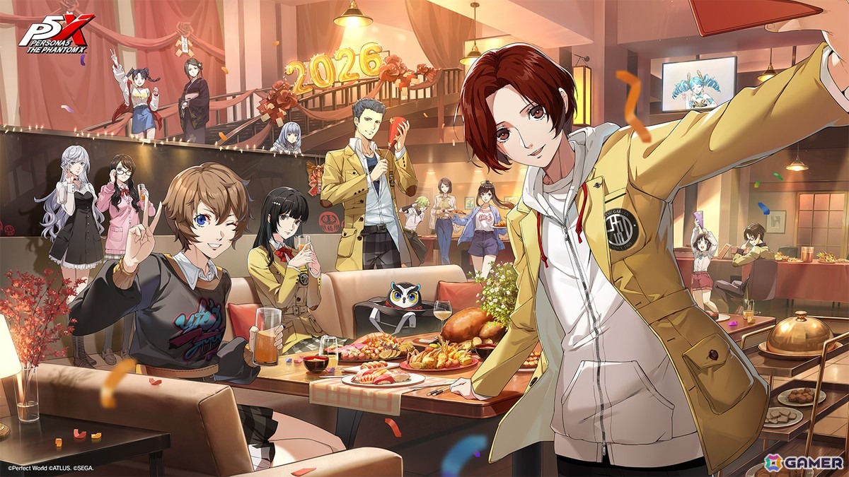 ペルソナ5: The Phantom X」年末年始＆ハーフアニバーサリーの
