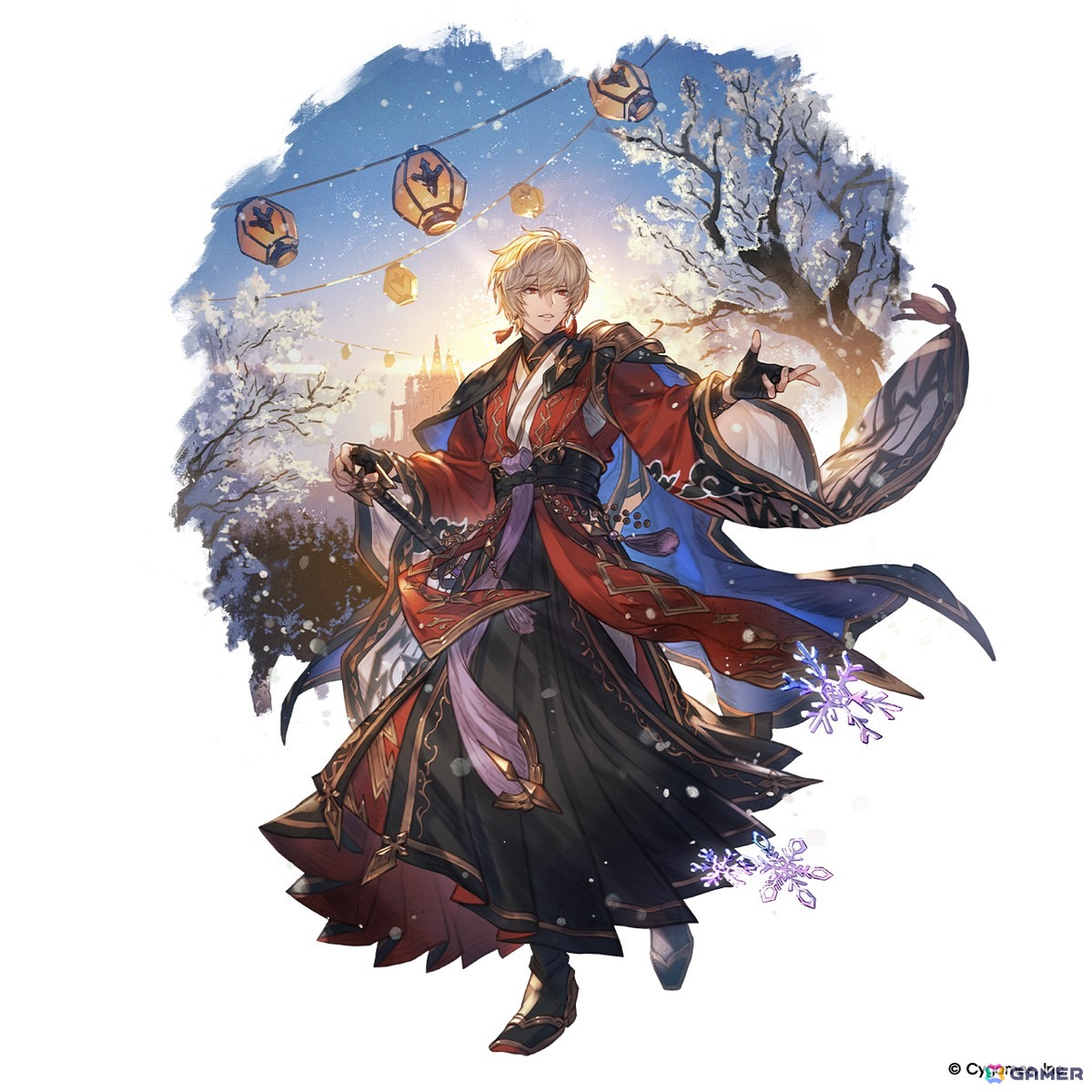 アルベール専用スキン「来国迎春騎士戎服」