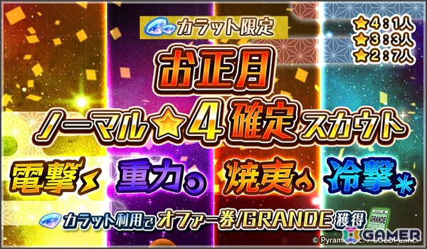 「アリス・ギア・アイギス」最大55回分の無料スカウトや★4キャラ確定スカウトなどのお正月アップデートが開催中！の画像4