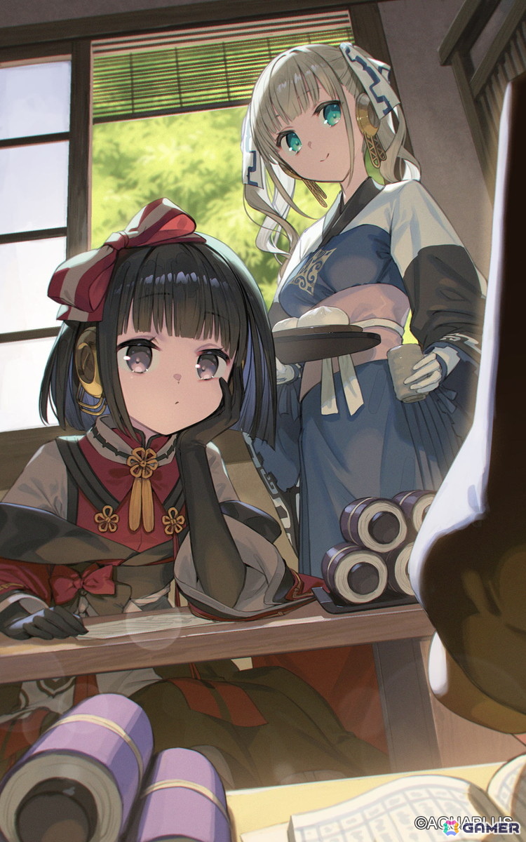 期間限定灯幻鏡「進捗はいかが？」 イラスト：ainezu