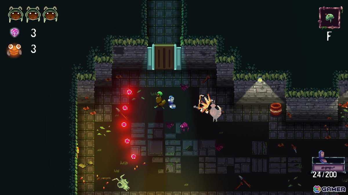 「Enter the Gungeon」などから強い影響を受けたローグライトシューター「Hell Bug」が発表！ストアページではデモ版が配信中の画像11