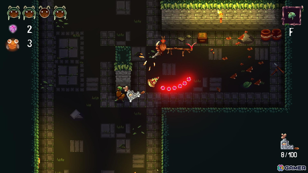 「Enter the Gungeon」などから強い影響を受けたローグライトシューター「Hell Bug」が発表！ストアページではデモ版が配信中の画像9