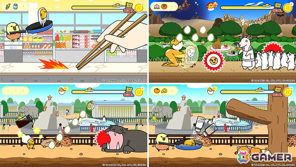 脱力系横スクロールアクション「『ぐでたまらん』～走ってぐでたま！でもぐでたまはぐでぐでしてたい～」初の10％OFFセールが開催中！の画像2