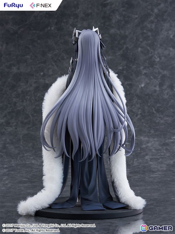 「アズレン」より鉄血空母「アウグスト・フォン・パーセヴァル」が1/6スケールフィギュアで登場！リアルファー仕様の衣装が威厳と気品を際立たせるの画像13
