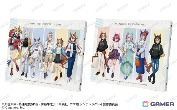 アニメ「ウマ娘 シンデレラグレイ」のポップアップストアが新宿と神戸のマルイにて1月17日より順次開催！カジュアルファッションがテーマの描き下ろしイラストを使用したグッズなどを販売の画像2