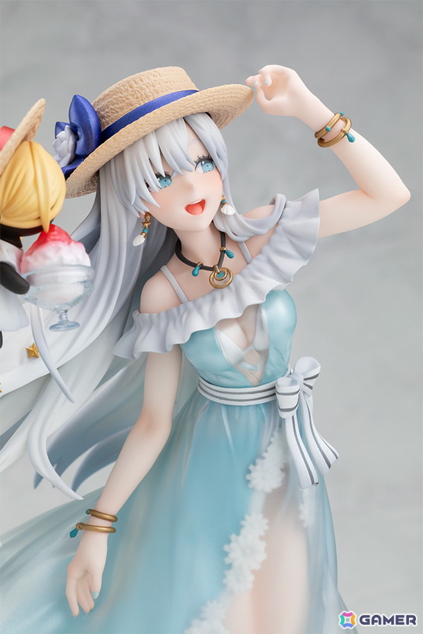 「FGO」水着姿のアナスタシアが相棒のヴィイとともに1/7スケールフィギュアで登場！クールな雰囲気とは違った可愛らしい笑顔も再現の画像11