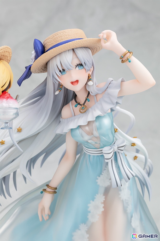 「FGO」水着姿のアナスタシアが相棒のヴィイとともに1/7スケールフィギュアで登場！クールな雰囲気とは違った可愛らしい笑顔も再現の画像