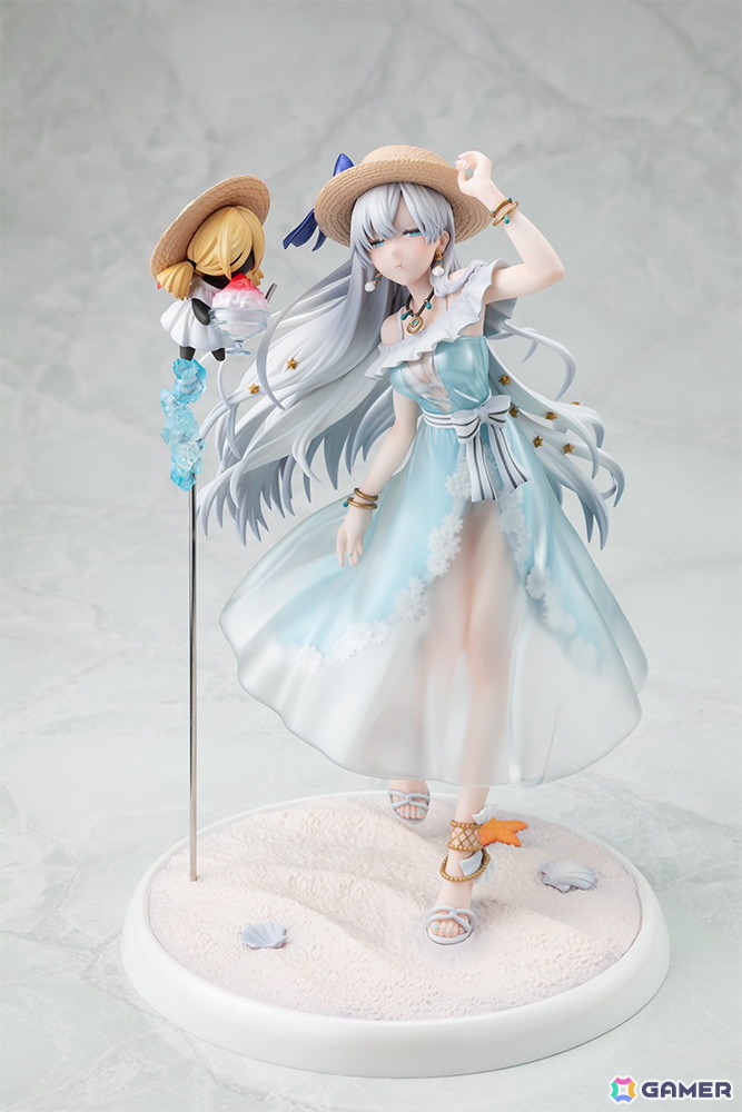 「FGO」水着姿のアナスタシアが相棒のヴィイとともに1/7スケールフィギュアで登場！クールな雰囲気とは違った可愛らしい笑顔も再現の画像