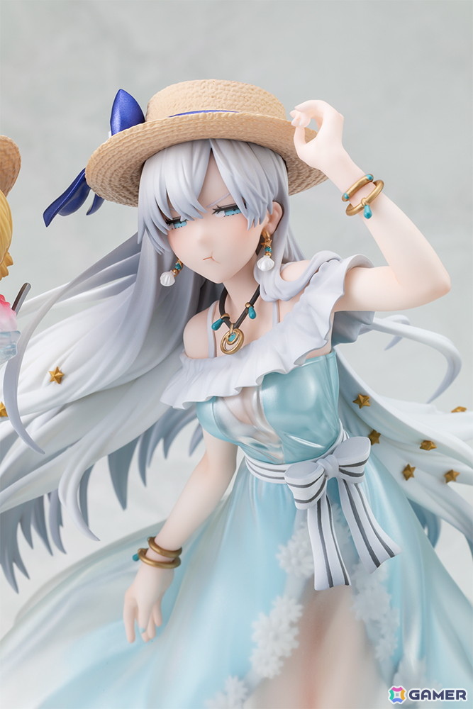 「FGO」水着姿のアナスタシアが相棒のヴィイとともに1/7スケールフィギュアで登場！クールな雰囲気とは違った可愛らしい笑顔も再現の画像