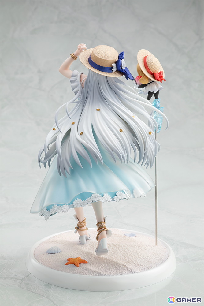 「FGO」水着姿のアナスタシアが相棒のヴィイとともに1/7スケールフィギュアで登場！クールな雰囲気とは違った可愛らしい笑顔も再現の画像