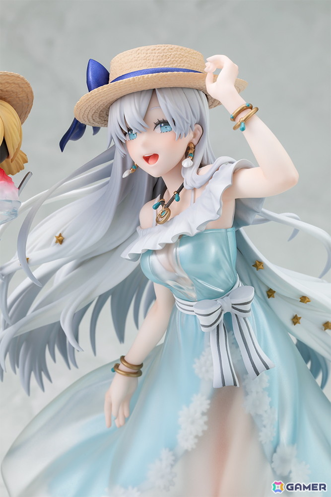 「FGO」水着姿のアナスタシアが相棒のヴィイとともに1/7スケールフィギュアで登場！クールな雰囲気とは違った可愛らしい笑顔も再現の画像