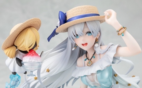 「FGO」水着姿のアナスタシアが相棒のヴィイとともに1/7スケールフィギュアで登場！クールな雰囲気とは違った可愛らしい笑顔も再現