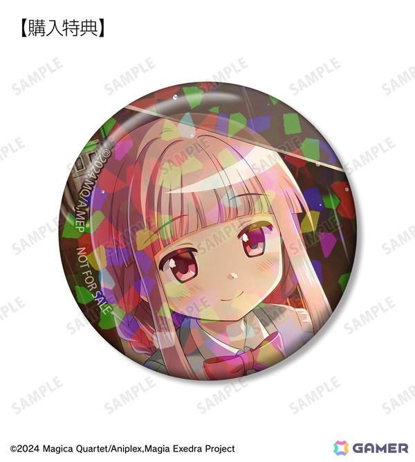「魔法少女まどか☆マギカ Magia Exedra」のホログラム缶バッジやマルチデスクマットなど8種のグッズが「AMNIBUS」にて受注開始！の画像4
