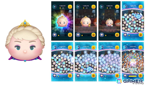 「LINE：ディズニー ツムツム」に戴冠式エルサとフォーマル野獣が登場！イベント「TSUM TSUM 12th ANNIVERSARY THANKS PARTY」も開催中の画像2