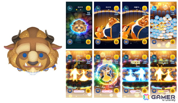 「LINE：ディズニー ツムツム」に戴冠式エルサとフォーマル野獣が登場！イベント「TSUM TSUM 12th ANNIVERSARY THANKS PARTY」も開催中の画像3