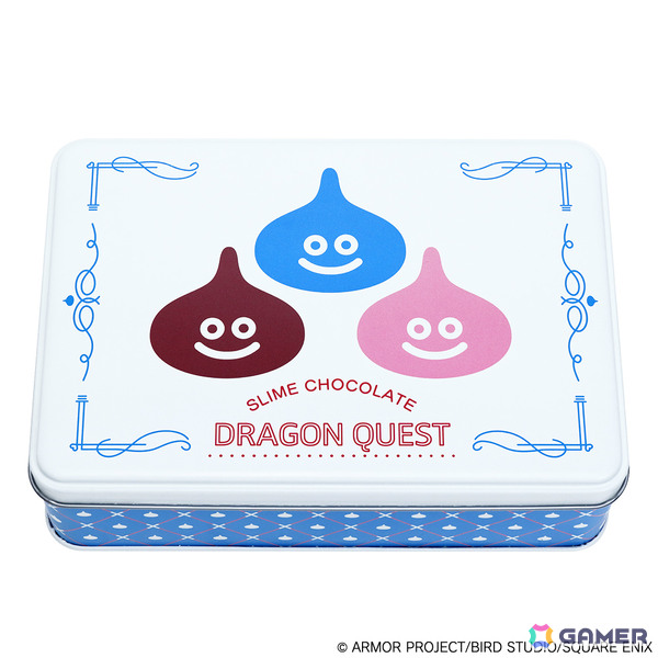 「ドラゴンクエスト」バレンタインにぴったりな新アイテムが登場！スライムのチョコが入った巾着やギフト缶、スライムサブレ型キーホルダーなど全6種の画像