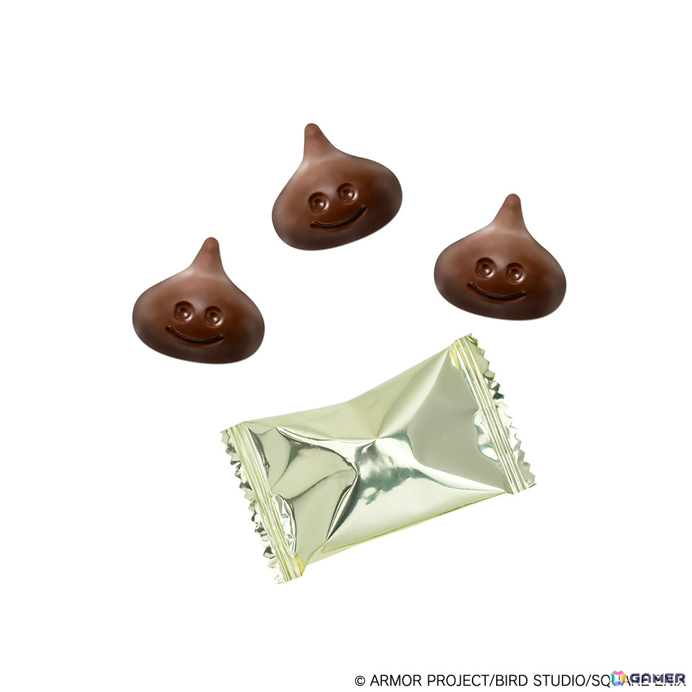 「ドラゴンクエスト」バレンタインにぴったりな新アイテムが登場！スライムのチョコが入った巾着やギフト缶、スライムサブレ型キーホルダーなど全6種の画像4