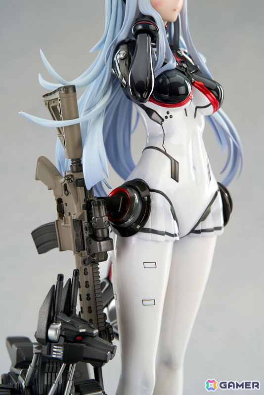 「ドルフロ」416がスキン・真夜中の福音の姿でフィギュア化！スタイリッシュなパイロットスーツが肢体ラインを美しく際立たせるの画像13