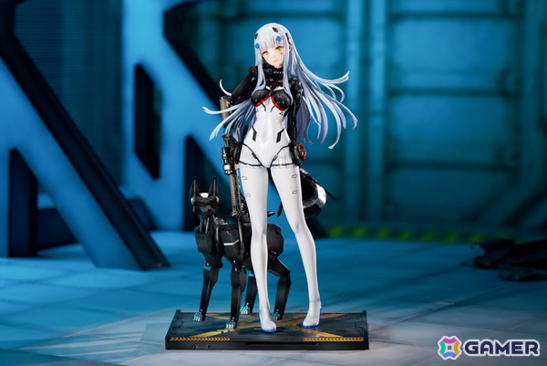 「ドルフロ」416がスキン・真夜中の福音の姿でフィギュア化！スタイリッシュなパイロットスーツが肢体ラインを美しく際立たせるの画像15