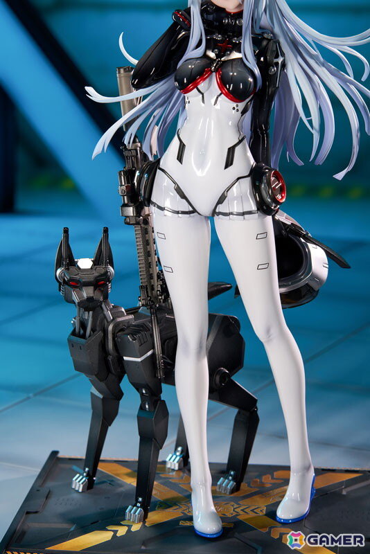 「ドルフロ」416がスキン・真夜中の福音の姿でフィギュア化！スタイリッシュなパイロットスーツが肢体ラインを美しく際立たせるの画像18