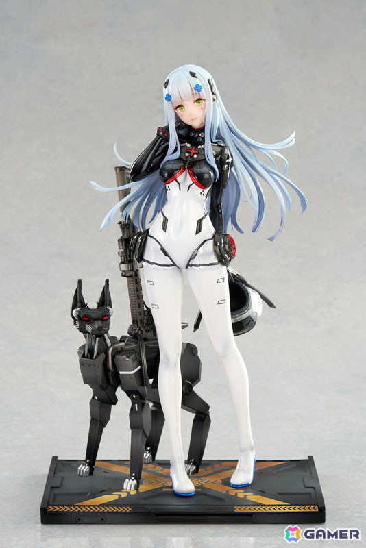 「ドルフロ」416がスキン・真夜中の福音の姿でフィギュア化！スタイリッシュなパイロットスーツが肢体ラインを美しく際立たせるの画像3