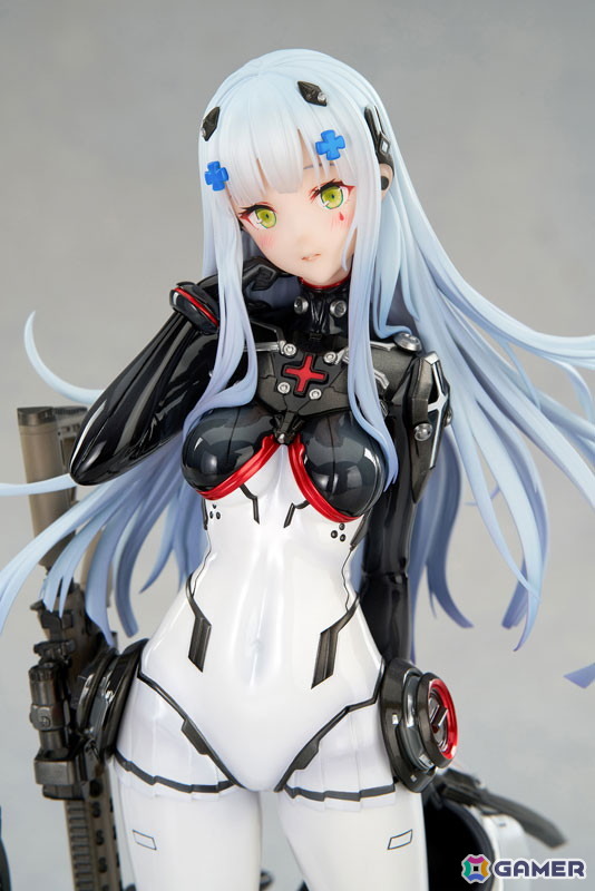 「ドルフロ」416がスキン・真夜中の福音の姿でフィギュア化！スタイリッシュなパイロットスーツが肢体ラインを美しく際立たせるの画像6