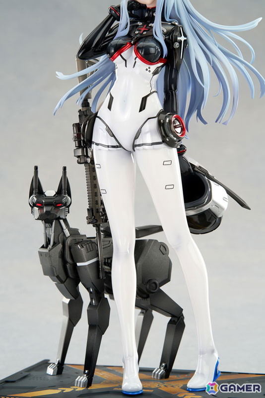 「ドルフロ」416がスキン・真夜中の福音の姿でフィギュア化！スタイリッシュなパイロットスーツが肢体ラインを美しく際立たせるの画像7