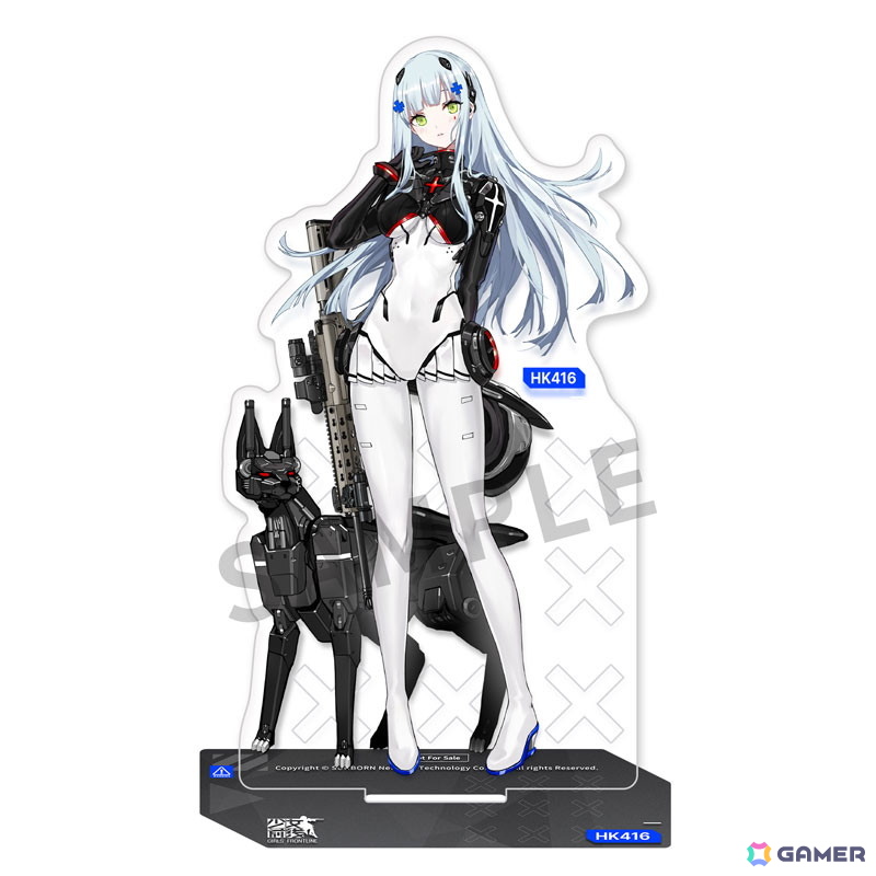 「ドルフロ」416がスキン・真夜中の福音の姿でフィギュア化!スタイリッシュなパイロットスーツが肢体ラインを美しく際立たせるの画像