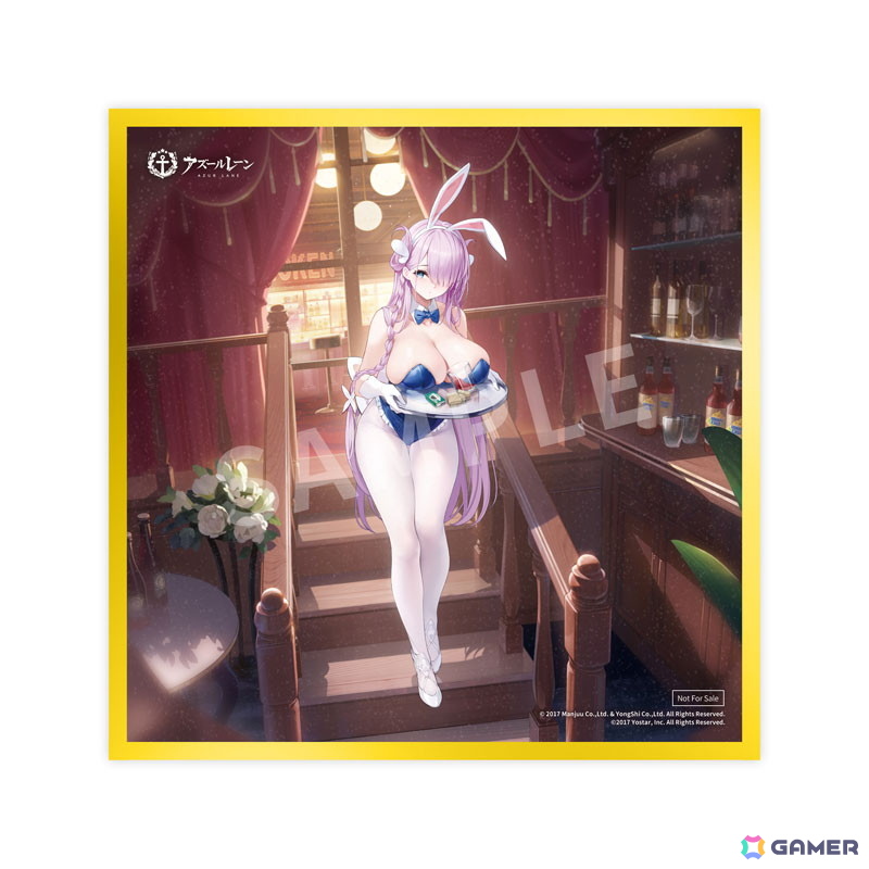 「アズレン」ルイビルが可愛らしい着せ替え“オーダー・ディリュージョン”のバニー姿で登場！特典で色紙も付属の画像