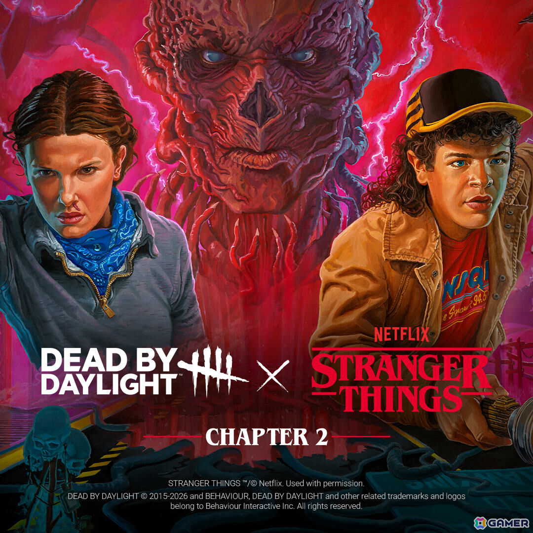 「Dead by Daylight」6年ぶりとなる「ストレンジャー・シングス」コラボチャプター第二弾のPTBがSteamで開催！の画像