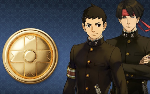 「大逆転裁判」に登場する成歩堂と亜双義の学生服の第2ボタンがコレクションアイテムとして登場！予約期間は2月16日まで