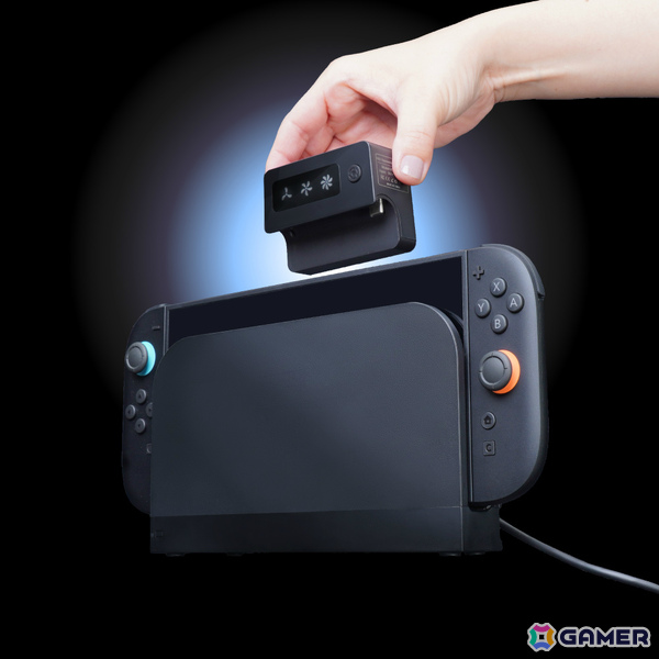 Switch 2の熱暴走を防ぐケーブルレスの排熱対策ファン「SW2冷やすッチ」が発売！静音設計で風量調整も可能の画像