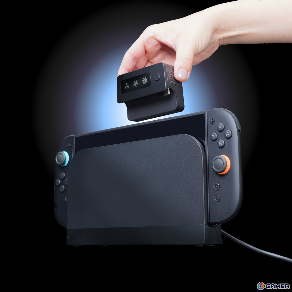 Switch 2の熱暴走を防ぐケーブルレスの排熱対策ファン「SW2冷やすッチ」が発売！静音設計で風量調整も可能の画像3