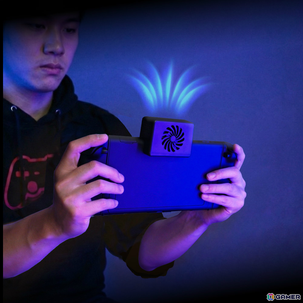 Switch 2の熱暴走を防ぐケーブルレスの排熱対策ファン「SW2冷やすッチ」が発売！静音設計で風量調整も可能の画像4
