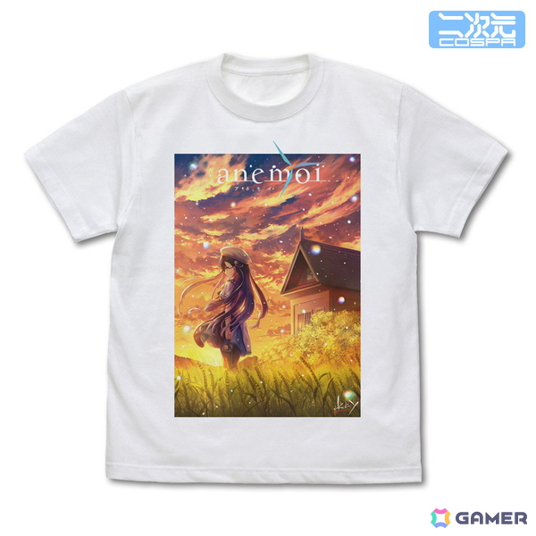 Key最新作「anemoi」のヒロインがデザインされたフルカラーTシャツが二次元コスパより早くも登場！数量限定で予約受付中の画像11