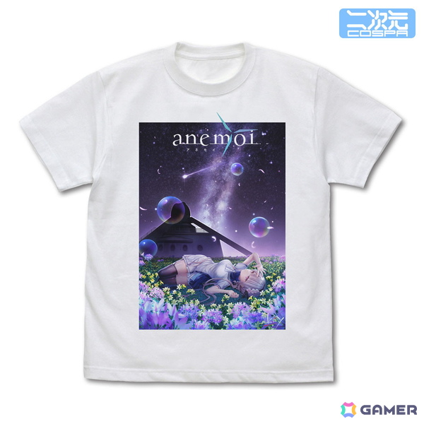 Key最新作「anemoi」のヒロインがデザインされたフルカラーTシャツが二次元コスパより早くも登場！数量限定で予約受付中の画像7