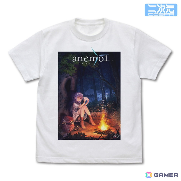 Key最新作「anemoi」のヒロインがデザインされたフルカラーTシャツが二次元コスパより早くも登場！数量限定で予約受付中の画像9
