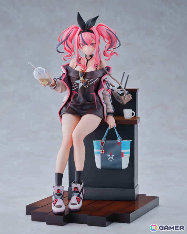 「アズレン」ブレマートンが私服姿のハッピー・デーティング！Ver.で立体化！艤装とは違う華やかで快活な仕上がりにの画像11