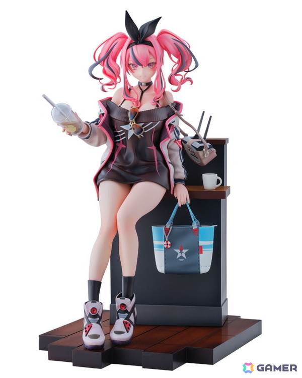 「アズレン」ブレマートンが私服姿のハッピー・デーティング！Ver.で立体化！艤装とは違う華やかで快活な仕上がりにの画像15